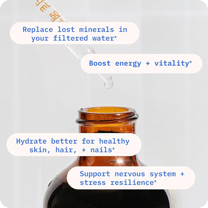 BodyBio ReMineralize - Concentrated Ionic Trace Minerals to Hydrate, Detox, and Revitalize Your Cells - Over 72 Bioavailable Trace Minerals for Rapid Absorption 4 Fl Oz