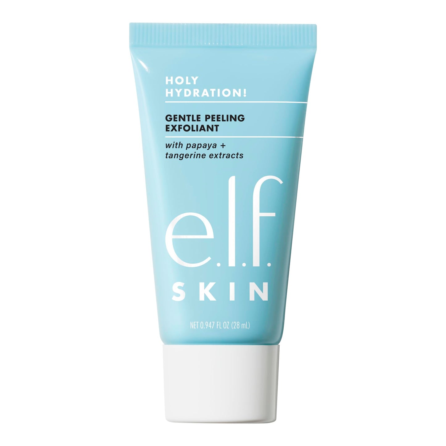 e.l.f. SKIN Holy Hydration! Gentle Peeling Exfoliant Mini, Effective Cleanser, Easy to Apply, Peels Away Dead Skin, Removes Dirt, Ideal for All Skin Types