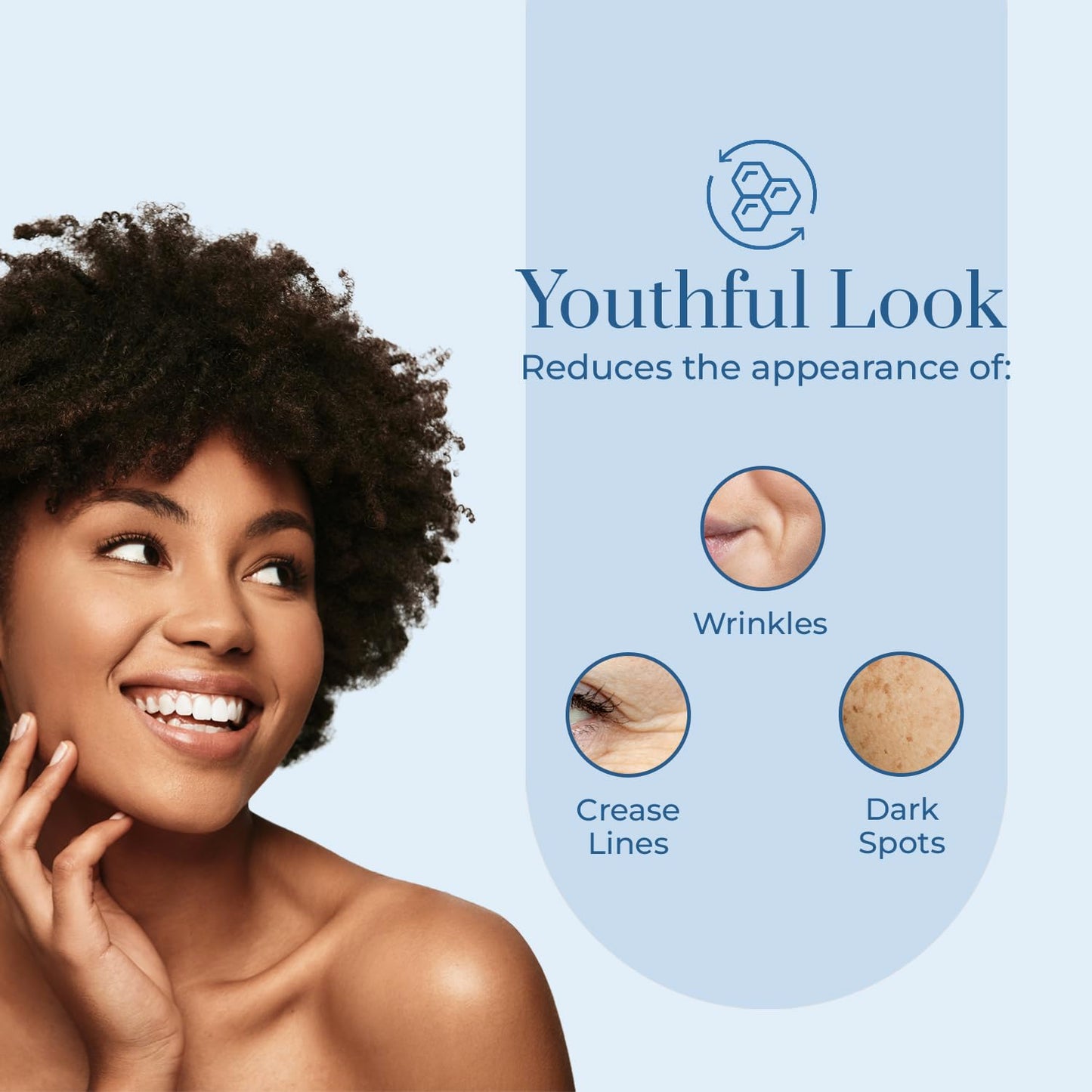 Clear Beauty Hyaluronic Acid & Retinol Eye Cream - Hydrating, Anti-Aging & Reduces Dark Circles & Puffiness - Dermatologist Tested, Cruelty-Free Korean Skin Care for All Skin Types - 1.01 Fl. Oz