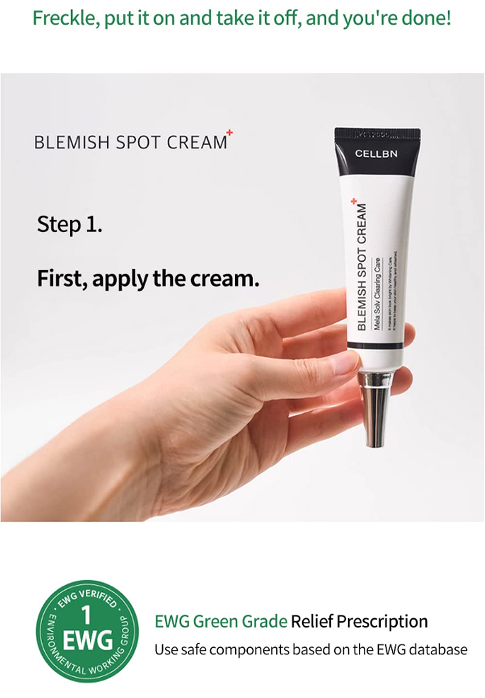 CELLBN Korean Skin Trouble Care Cosmetic Blemish Spot Cream & Patch 30ml+30ml Acne spot Pimple recovery, for skin trouble, Moisturizer