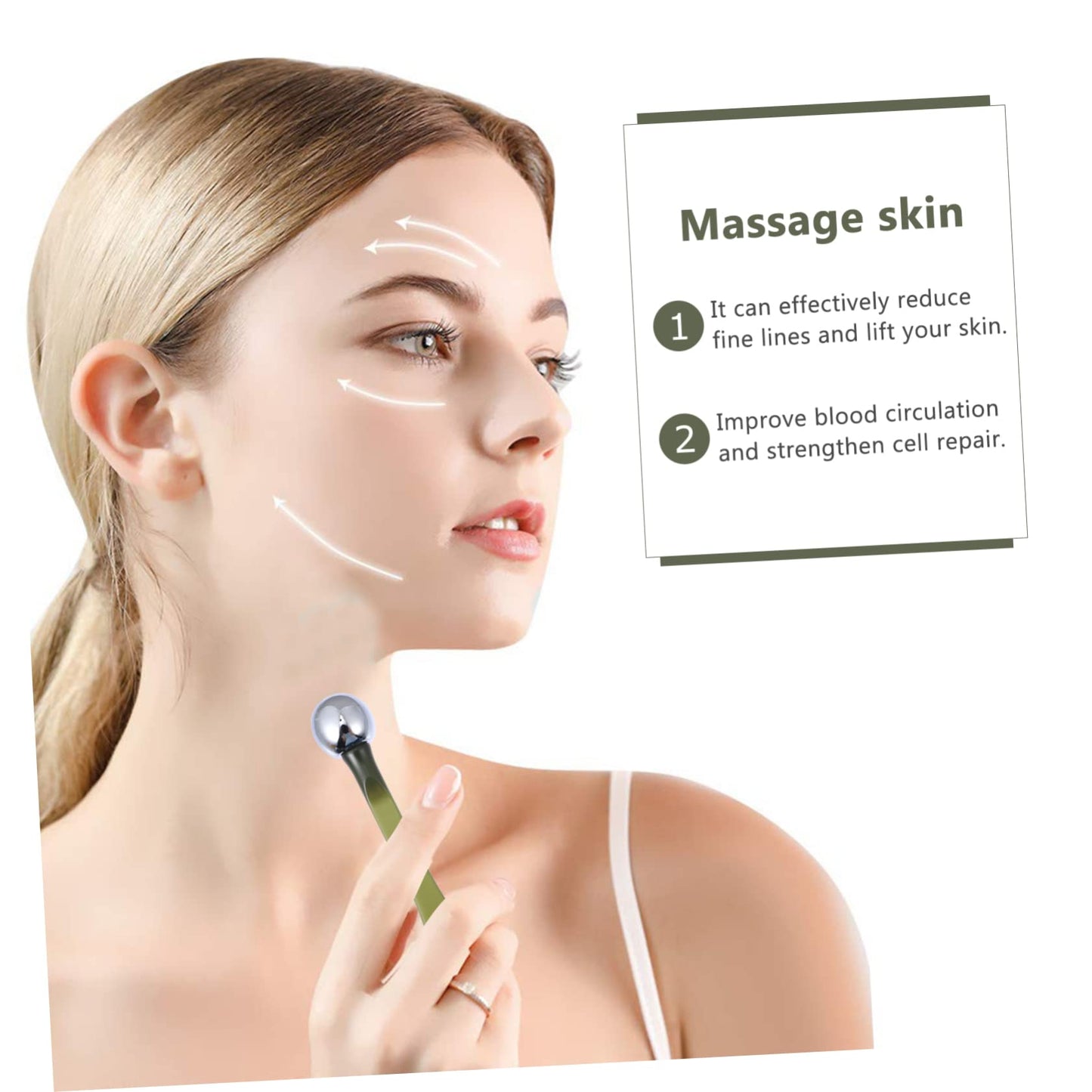 Eye Cream Roller Stick 6pcs Eye Cream Applicator Massage Sticks Massage Wand E Roller for Puffy s and Dark Circles Applicator