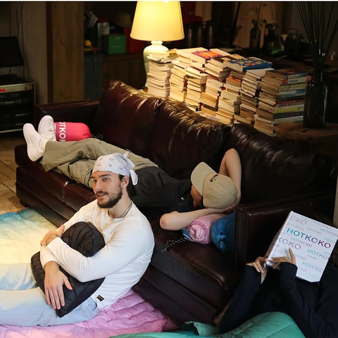 Camping Blanket,Puffy Printed Camping Blanket Lightweight Packable Outdoor Blanket for Camping,Traveling, Stadium, Hiking, Picnics