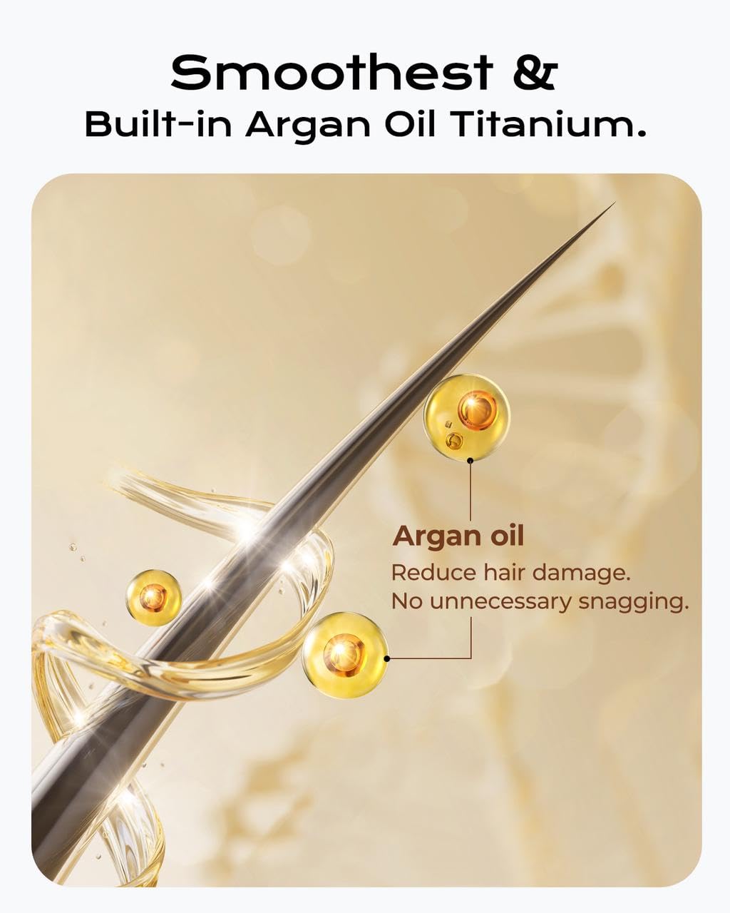 Titanium Flat Iron Hair Straightener for Natural Hair, 2 inch Hair Straightener for Thick Hairs, Silk Press Flat Iron Wide Plate