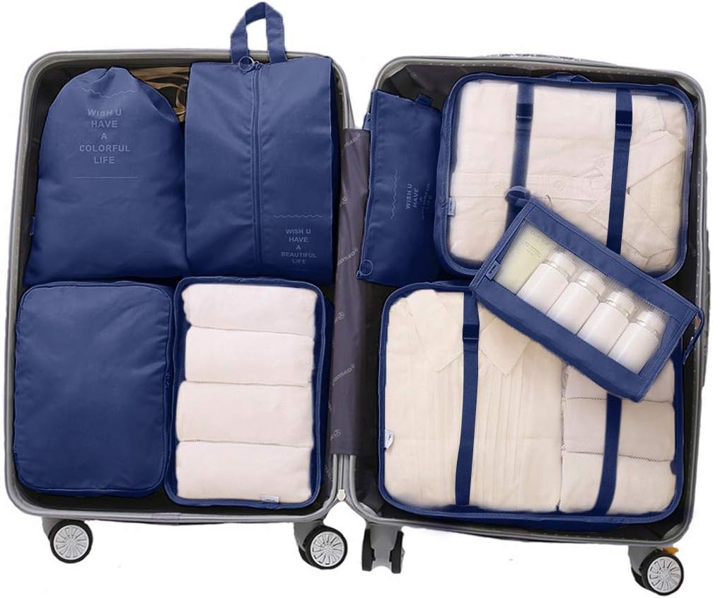 OEE Luggage Packing Organizers Packing Cubes Set for Travel