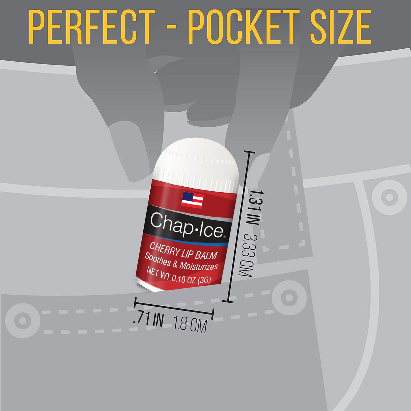 Lot of 4 Oralabs Chap Ice Cherry Lip Balm Mini Cute Bonus Pack …