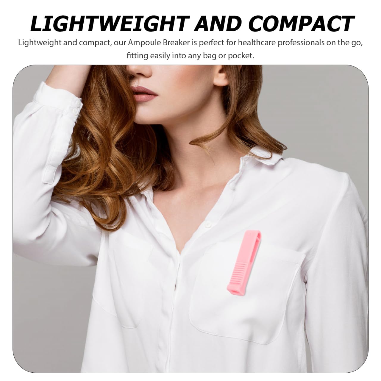 Unomor 8pcs Ampoule Bottle Opener Small Ampule Breaker Glass Ampoule Breaker Small Ampoule Opener Reusable Ampoule Opener White Accessories Jar Opener Plastic Pill Nurse Glass Bottle Cap