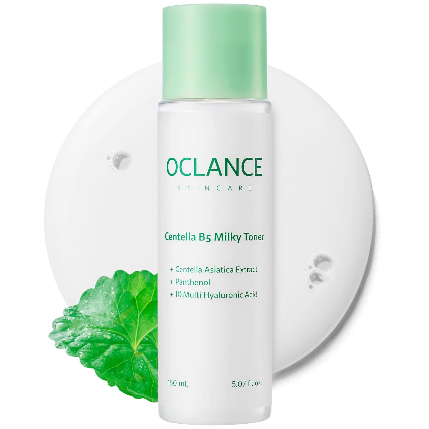 Centella B5 Milky Toner for Hydrating, Soothing, Skin Barrier Support with Niacinamide, Panthenol, Centella, Sensitive Skin, Fragrance-Free, Korean Skin Care, 150ml / 5.07 fl.oz.