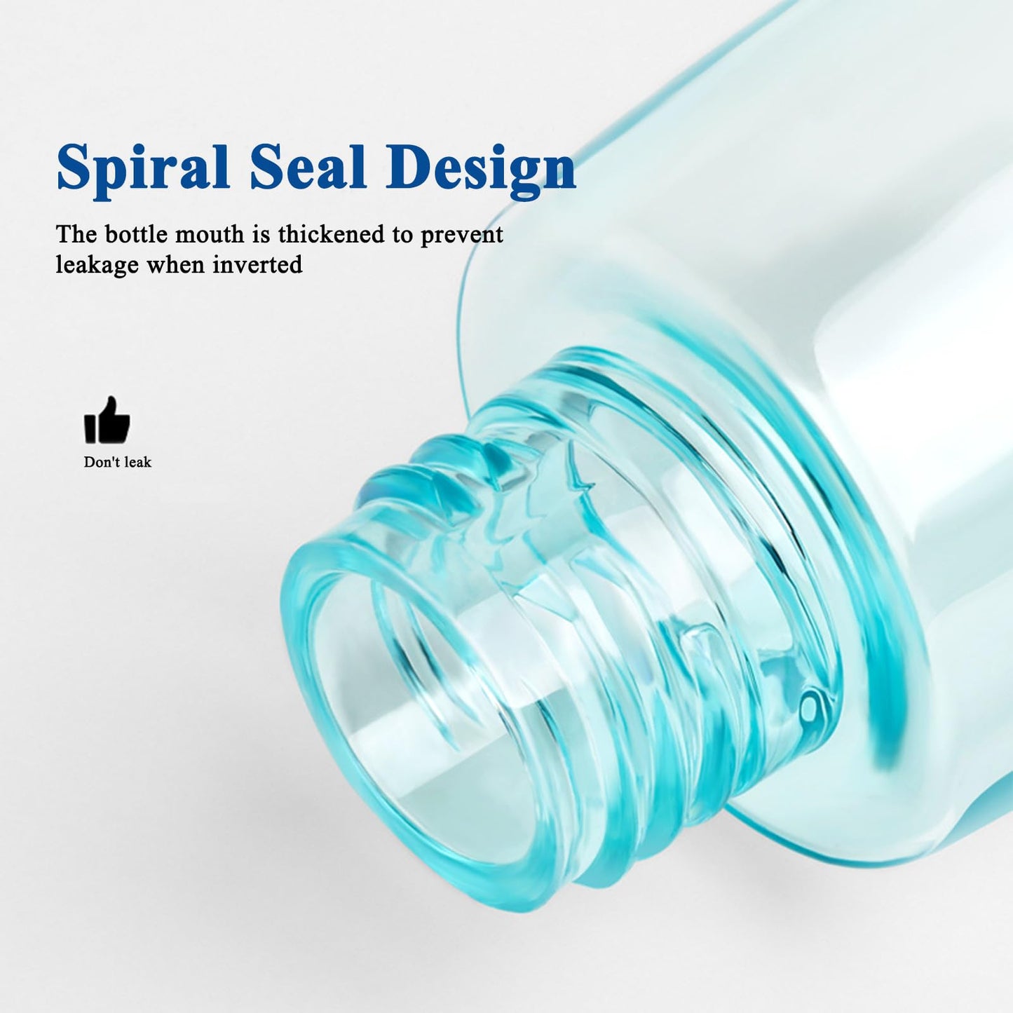 ShyBegonia 3 Pack Small Spray Bottle 1 oz/30ml Travel Size Fine Mist Mini Empty Spray Bottles - Leak Proof - for Toners, Perfume, Face & Hair Mist (3 color)