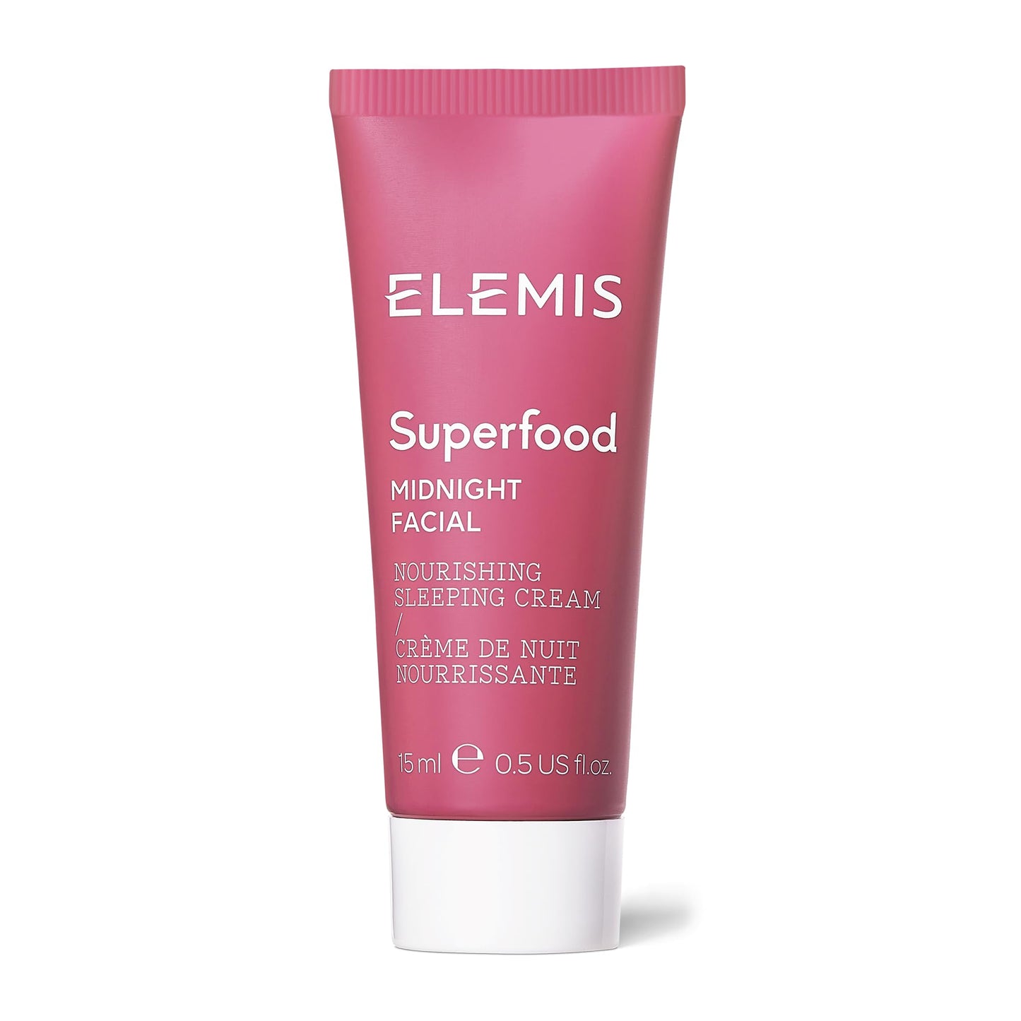 ELEMIS Superfood Midnight Facial 15ml, Travel Size, Moisturizer Face Cream, Hydrating Face Moisturizer for Dry Skin, Firming Facial Cream, Camu Camu & Vitamin C Cream