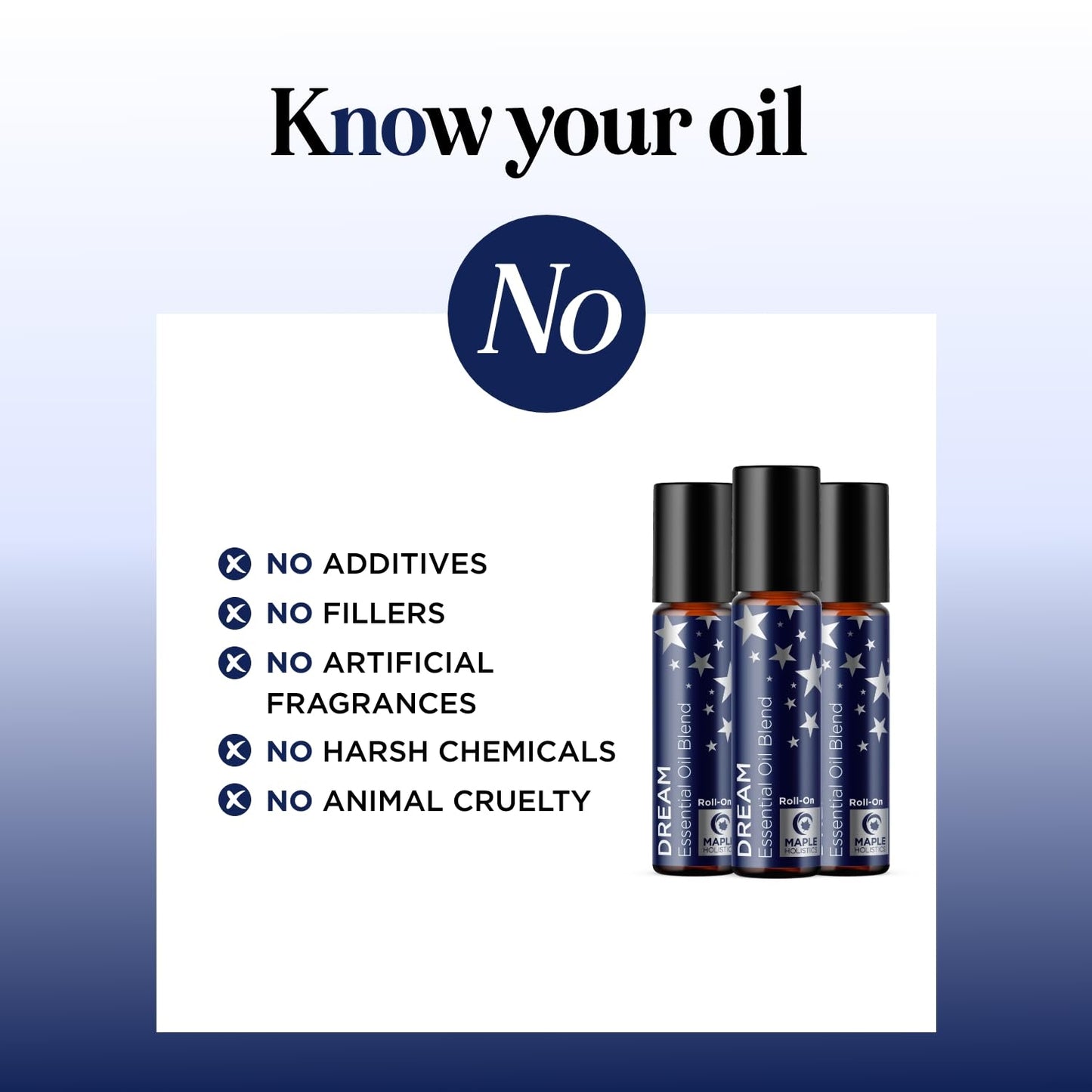 Sleep Essential Oil Roll On - Aromatherapy Essential Oil Roller for Restful Sleep and Relaxation with Pure Lavender & Roman Chamomile - Calming Pre-Diluted Blend for Nighttime Aromatherapy (3-Pack)