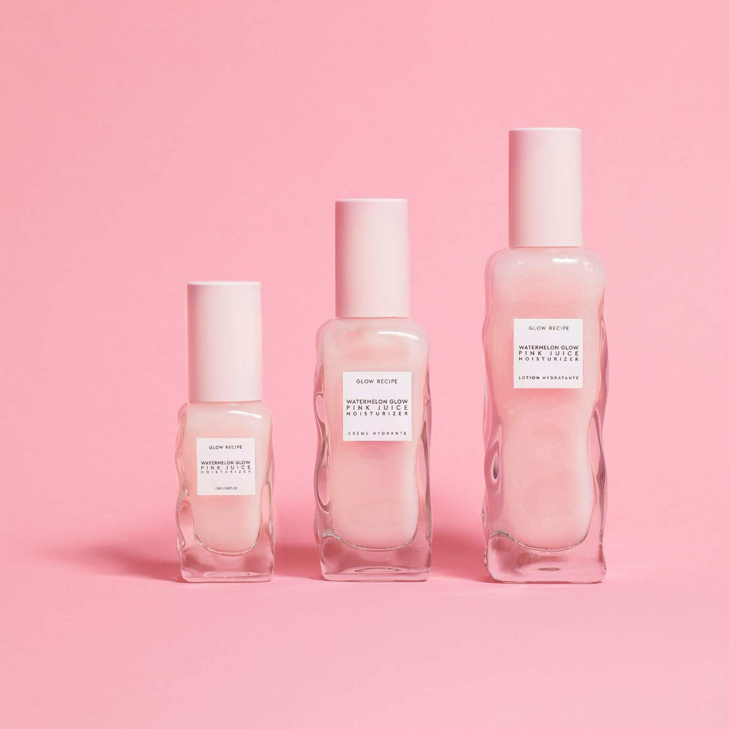 Glow Recipe Mini Watermelon Glow PHA + BHA Facial Toner & Pore Minimizer with Hyaluronic Acid (40 ml) + Mini Pink Juice Hydrating Face Moisturizer (25 ml)