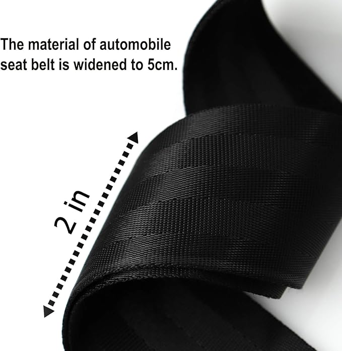 3-in-1 Luggage Straps Luggage Belt Strap, Luggage Straps for Suitcases TSA Approved, Bag Straps for Luggage,Suitcase Belt Strap. Wraps and Buckle Straps (Black 3-1)