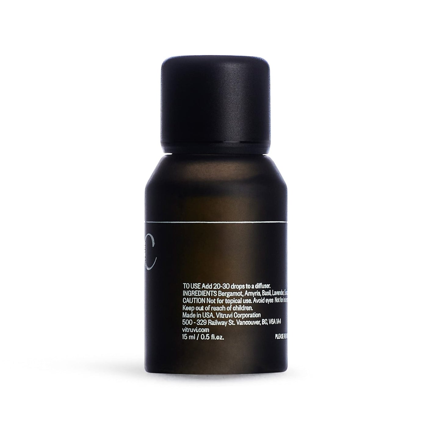 Vitruvi Pacific, Balance Essential Oil Blend, 100% Pure Amyris, Bergamot, Eucalyptus, Lavender and Basil Oil (0.5 fl.oz)