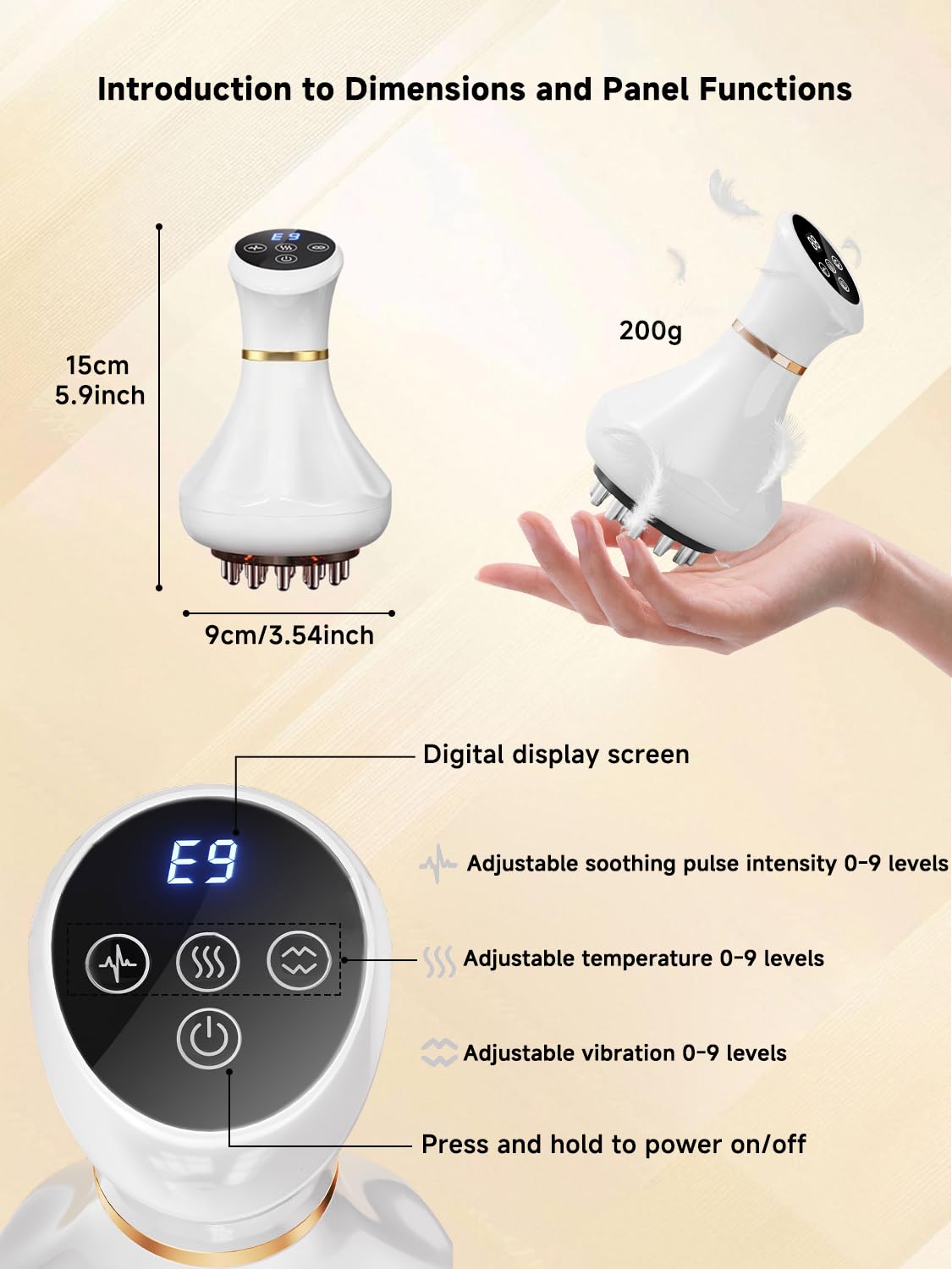 Body Sculpting Machine, Lymphatic Drainage Massager & Anti Cellulite Massage Tool, Helps Reduce Stretch Marks & Cellulite, Pain Relief Devices for Sciatica Nerve, Legs, Arms, Hip, Muscle & Lower Back