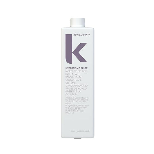 KEVIN.MURPHY HYDRATE-ME.RINSE - Moisturising Conditioner - For Normal & Dry Hair - Hair Repair - Colour Safe Conditioner - With Antioxidant Blend & Kakadu Plum - 1 L / 33.8 fl oz