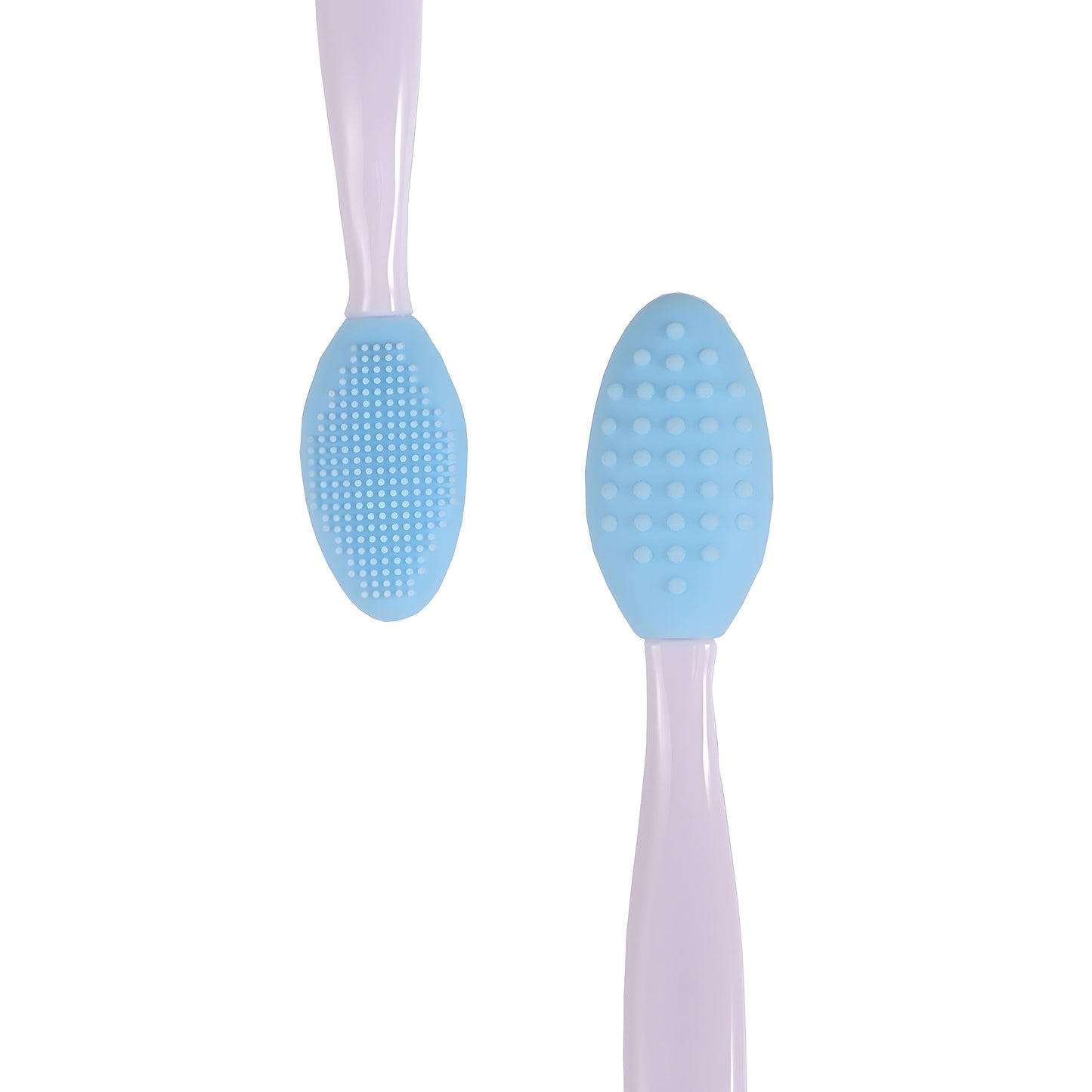 5pcs Lip Scrub Brushes Double Sided Silicone Lip Exfoliating Brush Facial Cleansing Face Nose Clean Brush