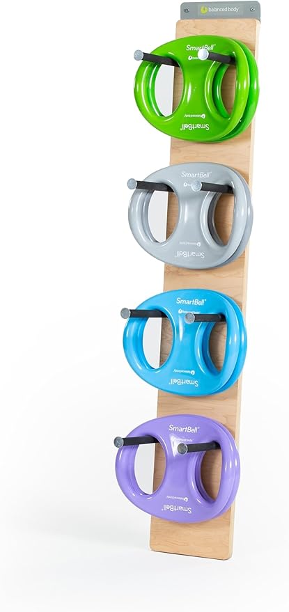 Balanced Body SmartBell Ergonomic Two-Handed Pilates Exercise Weight, Pilates Dumbbell, Exercise Equipment for Home Gym or Pilates Studio Use