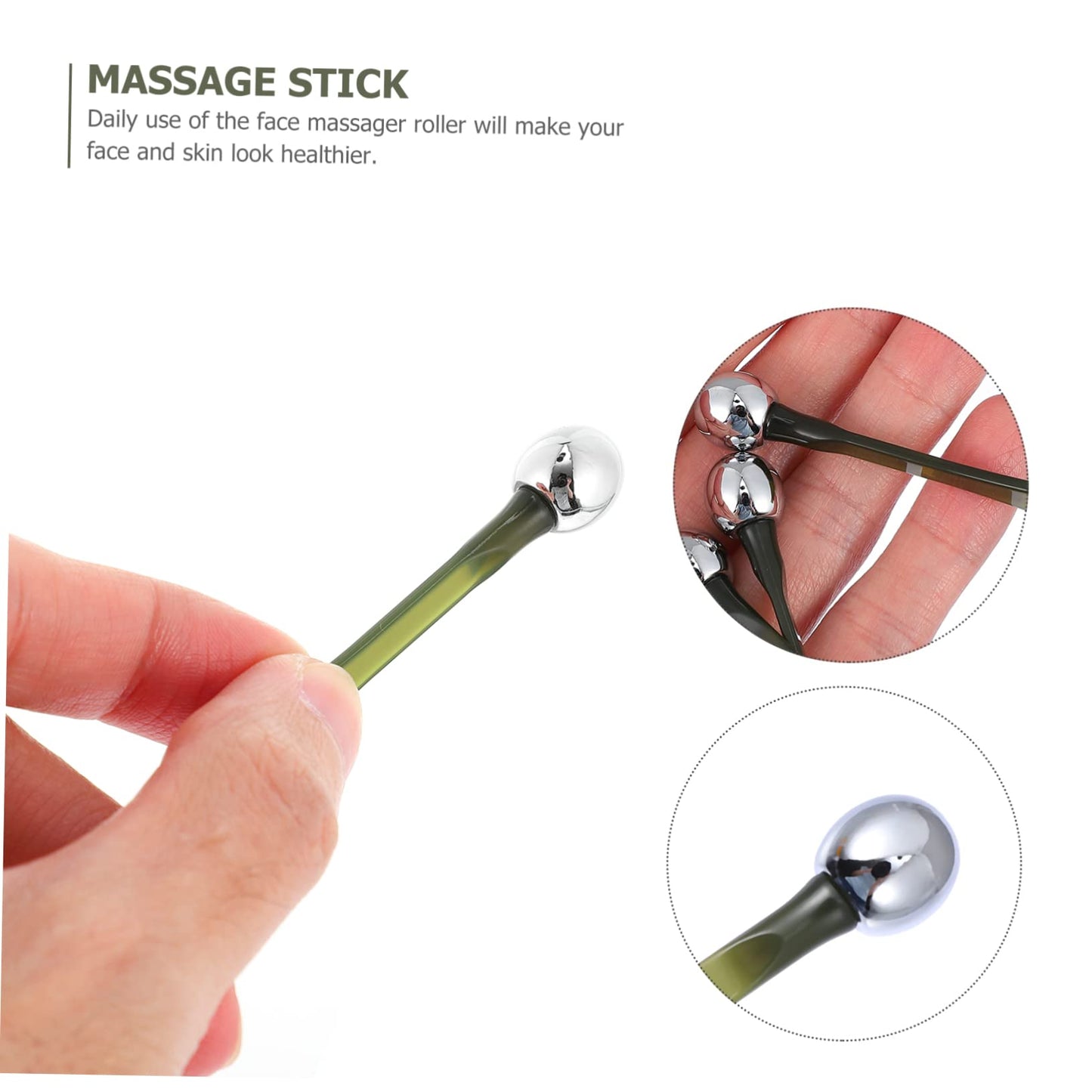 Eye Cream Roller Stick 6pcs Eye Cream Applicator Massage Sticks Massage Wand E Roller for Puffy s and Dark Circles Applicator