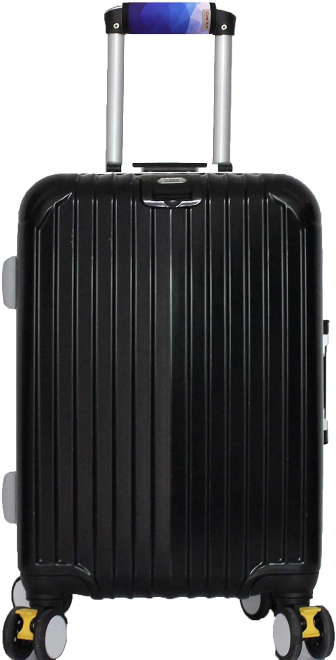 5 Pack Neoprene Luggage Handle Wraps for Suitcase Travel Luggage Tags/Identifiers/Marker/Grips (2.0 Version) (Blue)