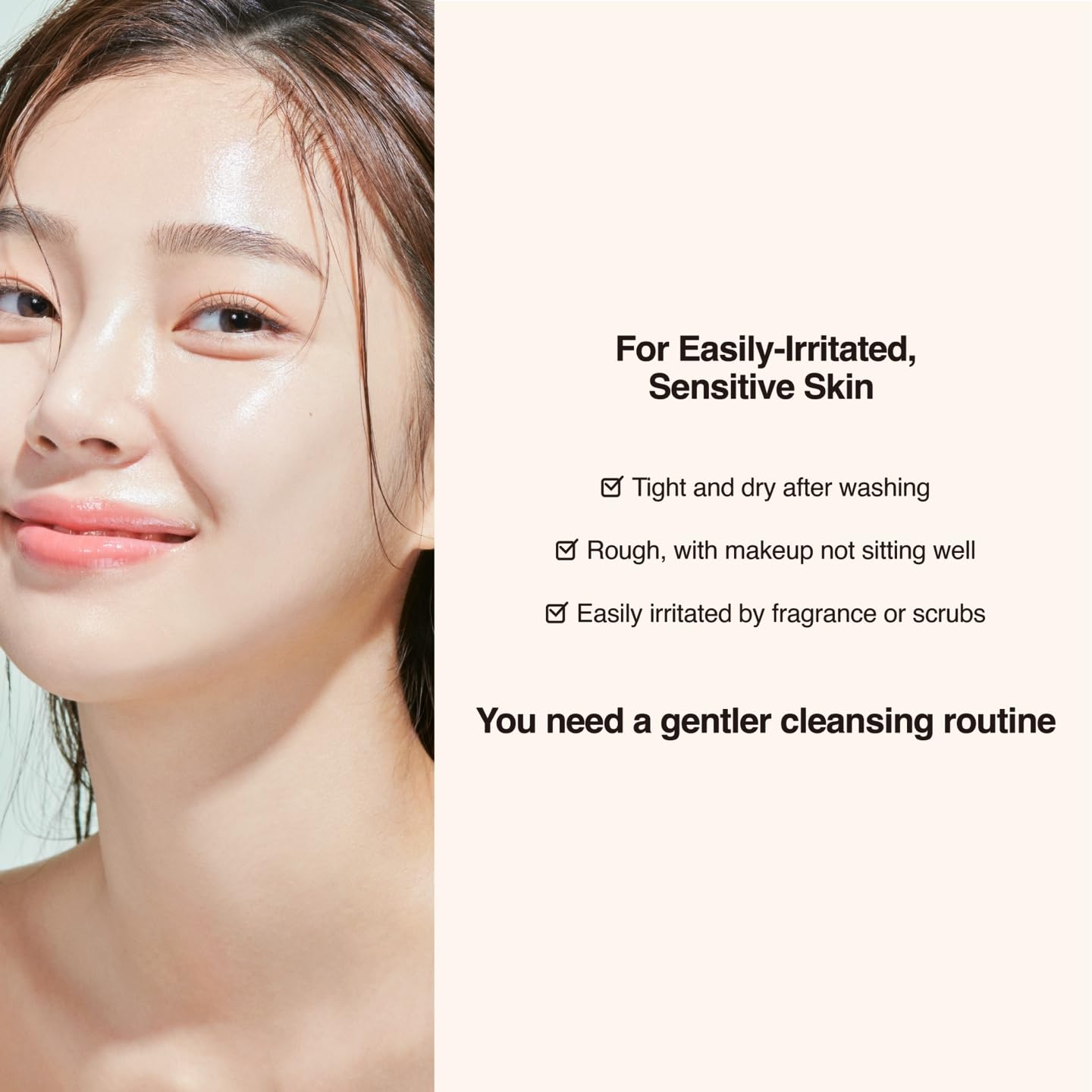 CHOSUNGAH BEAUTY PH Balancing PHA Cleansing Foam - Korean Face Wash for Sensitive Skin, Gentle Hydrating Facial Cleanser, Exfoliating Skin care, 4.4 Fl Oz (130ml)