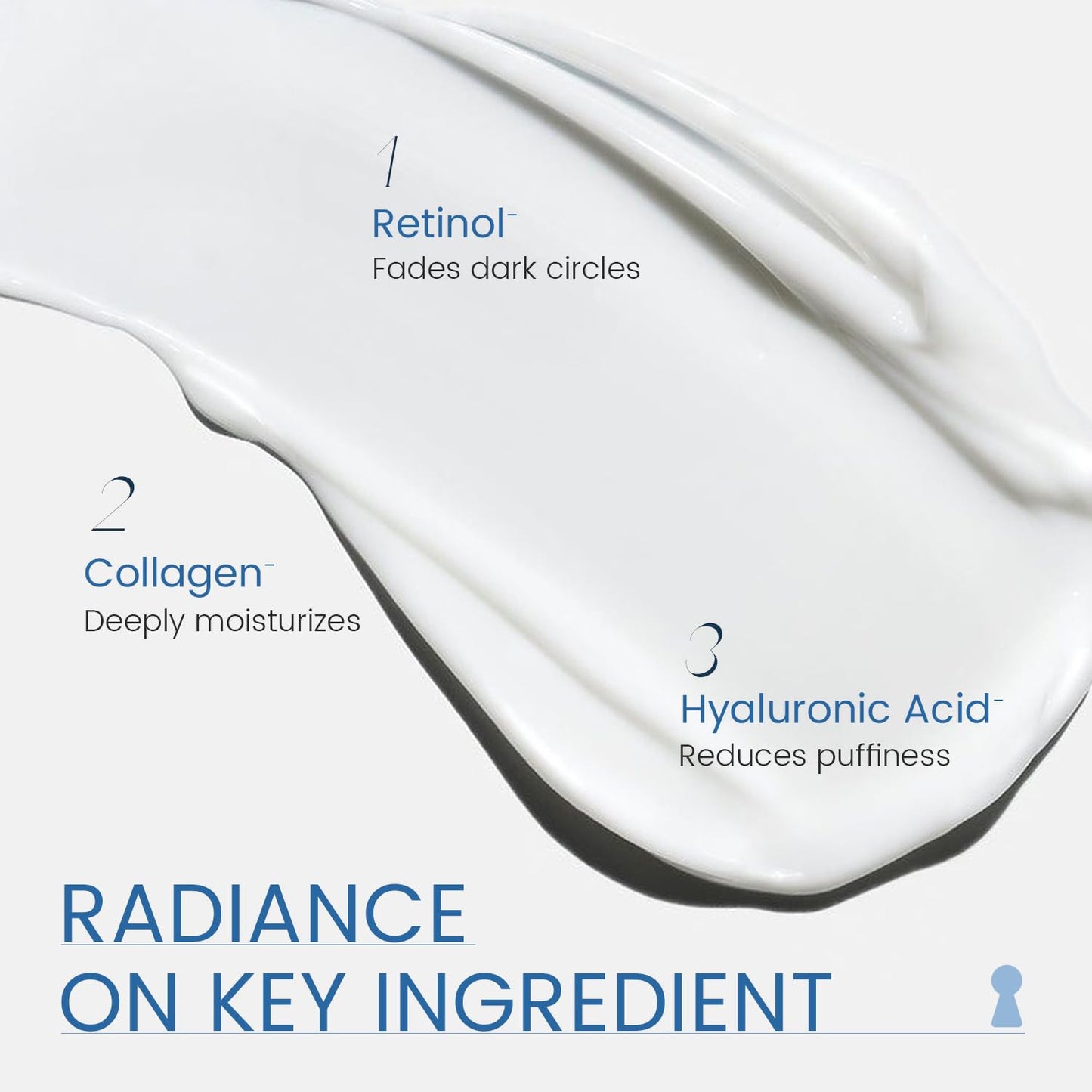 Retinol Eye Cream for Dark Circles: Anti-Wrinkle Under Eye Cream - Night Care Eye Cream Reduces Eye Bags