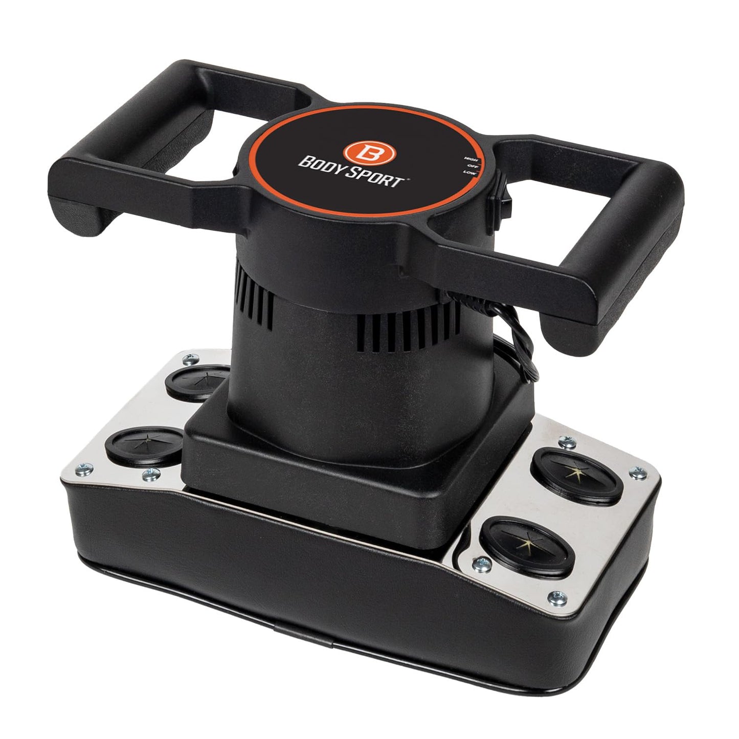 Body Sport Therapeutic Dual Speed Professional Vibrating Massager for Pain & Aching Muscle Relief – High-Powered, Effective, Chiropractic Myofascial Release Tool