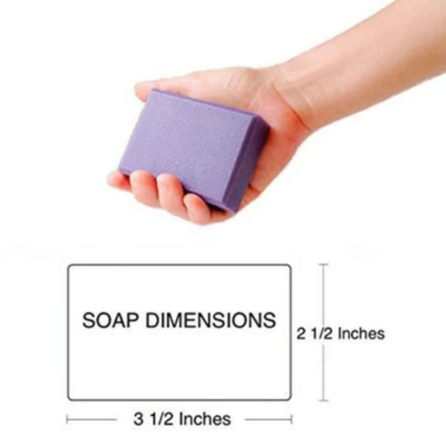 Lavender and Goats Milk Soap Bar. Natural Lavender Soap with Organic Shea Butter & Pure Essential Oils. Gentle for Face and Body. For Men, Women & Teens. Handmade in USA. (2 pack)