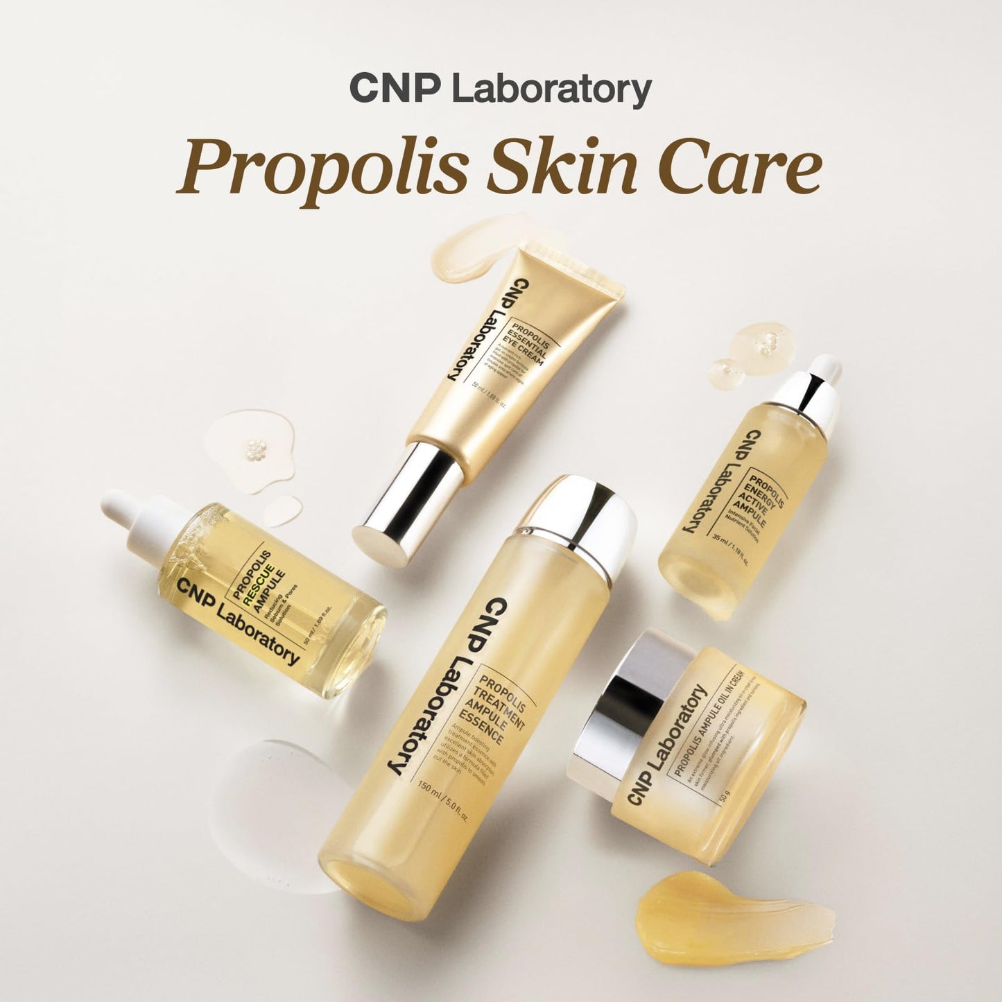 CNP Honey Glow Serum - Hyaluronic Acid & Propolis for Hydrating, Anti-Aging, Centella Soothing Serum, for Sensitive Skin, Korean Skin Care (1.18 fl. oz)