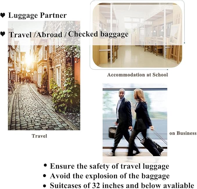 2 Pack Luggage Straps, Bright Colors Adjustable Suitcase Belts with Quick Release Buckle (GreyPink)