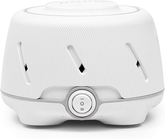 Yogasleep Dohm (White/Gray) The Original White Noise Machine, Relaxing Natural Sound from a Real Fan, Sleep Aid & Noise Cancelling for Adults & Baby, Office Privacy & Meditation, Baby Registry