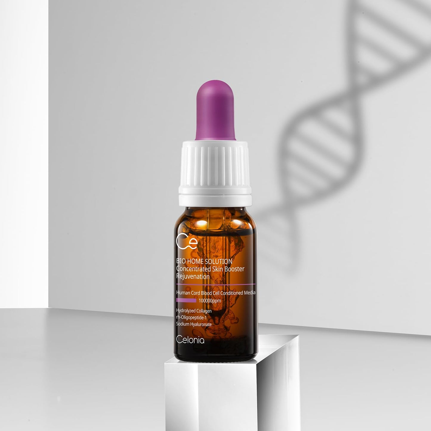 CELONIA Bio Home Solution Concentrated Skin Booster, Bio Stem Cell Ampoule, Korean Cell Growth Anti Aging Serum For Reduce Fine Line, Wrinkles & Acne Scars, Corrects Dark Spot & Reduce Redness (10ml)