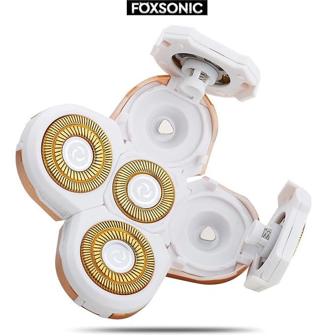 5 Blades Women Shaver Replacement Heads for Head Shaver and Many Brands 5 Blades Replacement Shaver Head Blade 5 Heads Beard Electric Razor Shaver Head