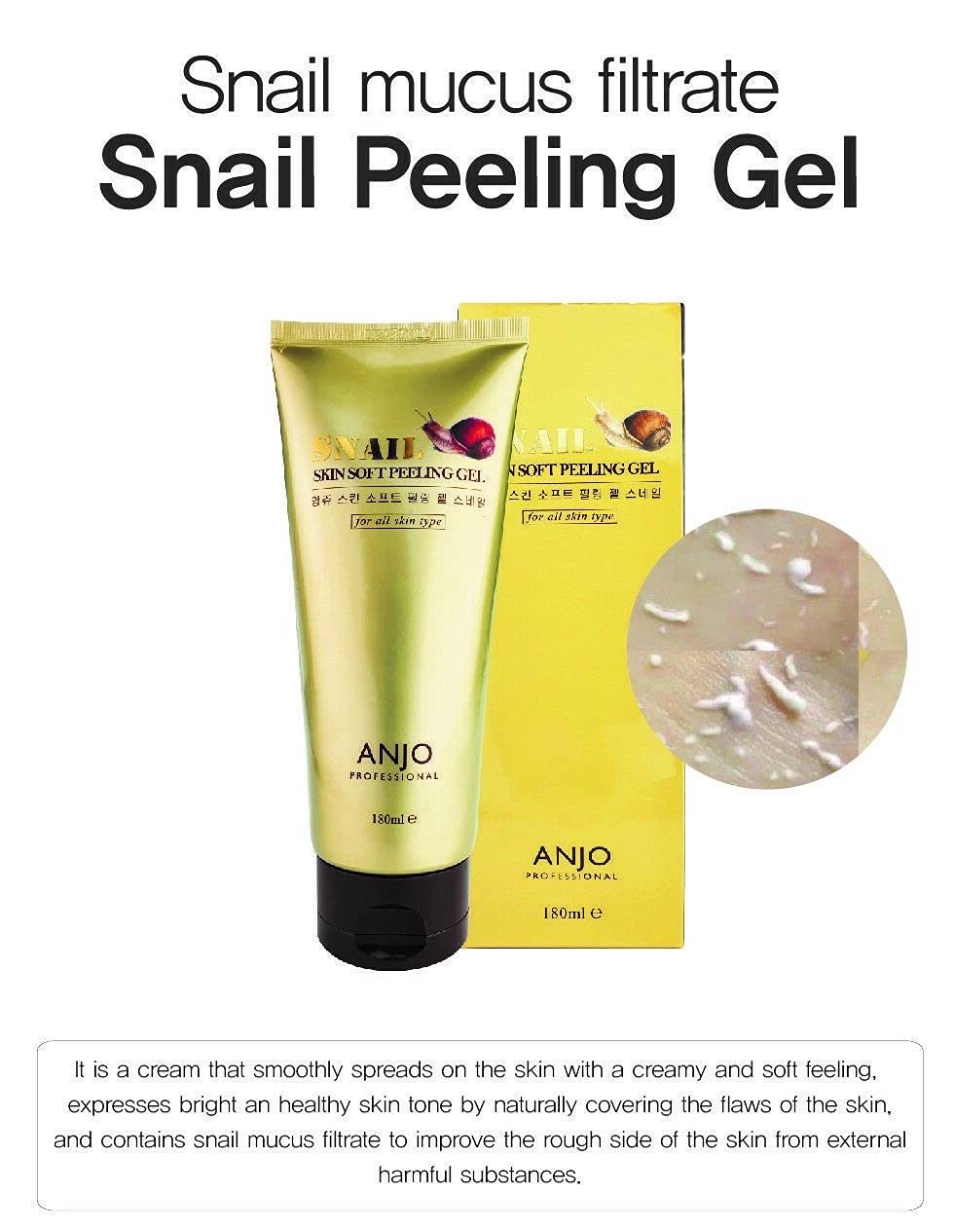 Anjo Skin Soft Snail Peeling Gel - 180 ML