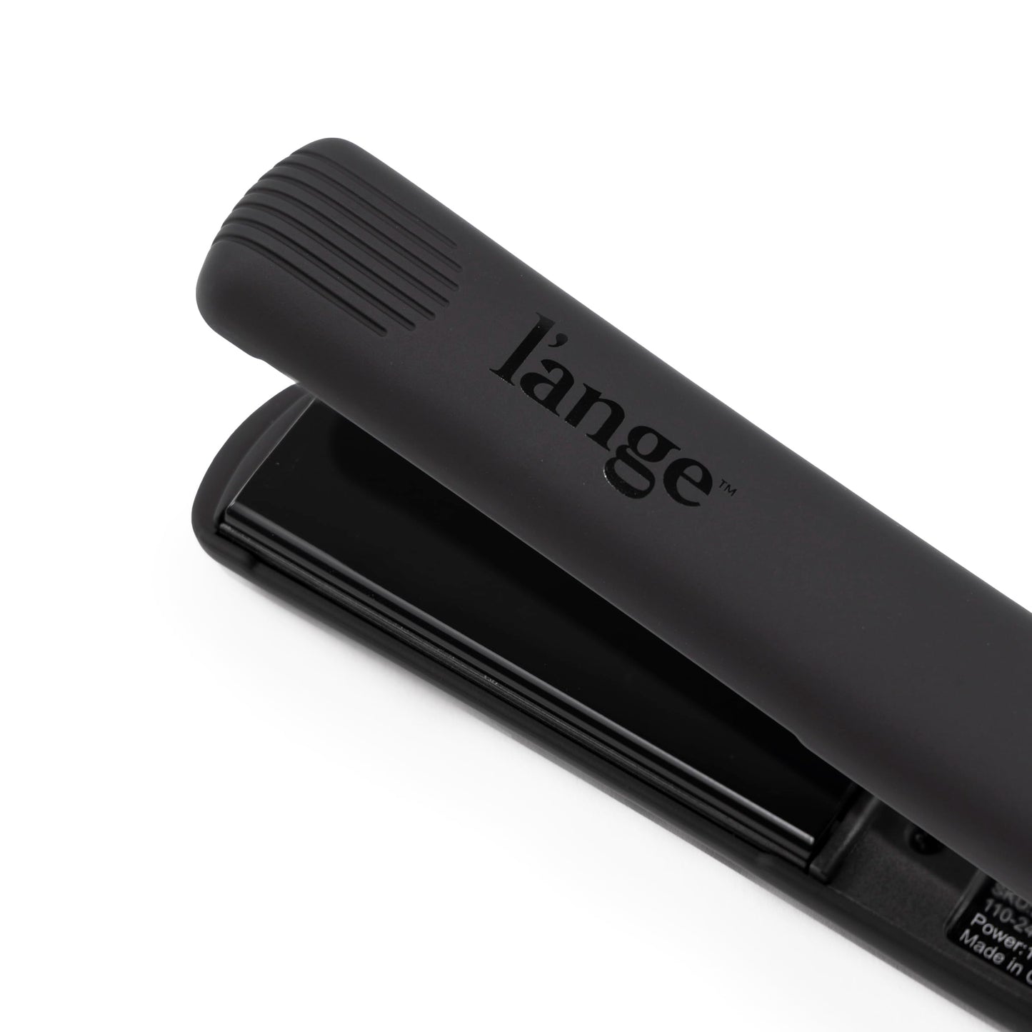L'ANGE HAIR Aplatir Ceramic 1" Flat Iron | Adjustable Temp & Dual Voltage Hair Straightener | Tourmaline-Infused Plates for Smooth, Frizz-Free Styling | 1 Inch Styling Tool (Black)