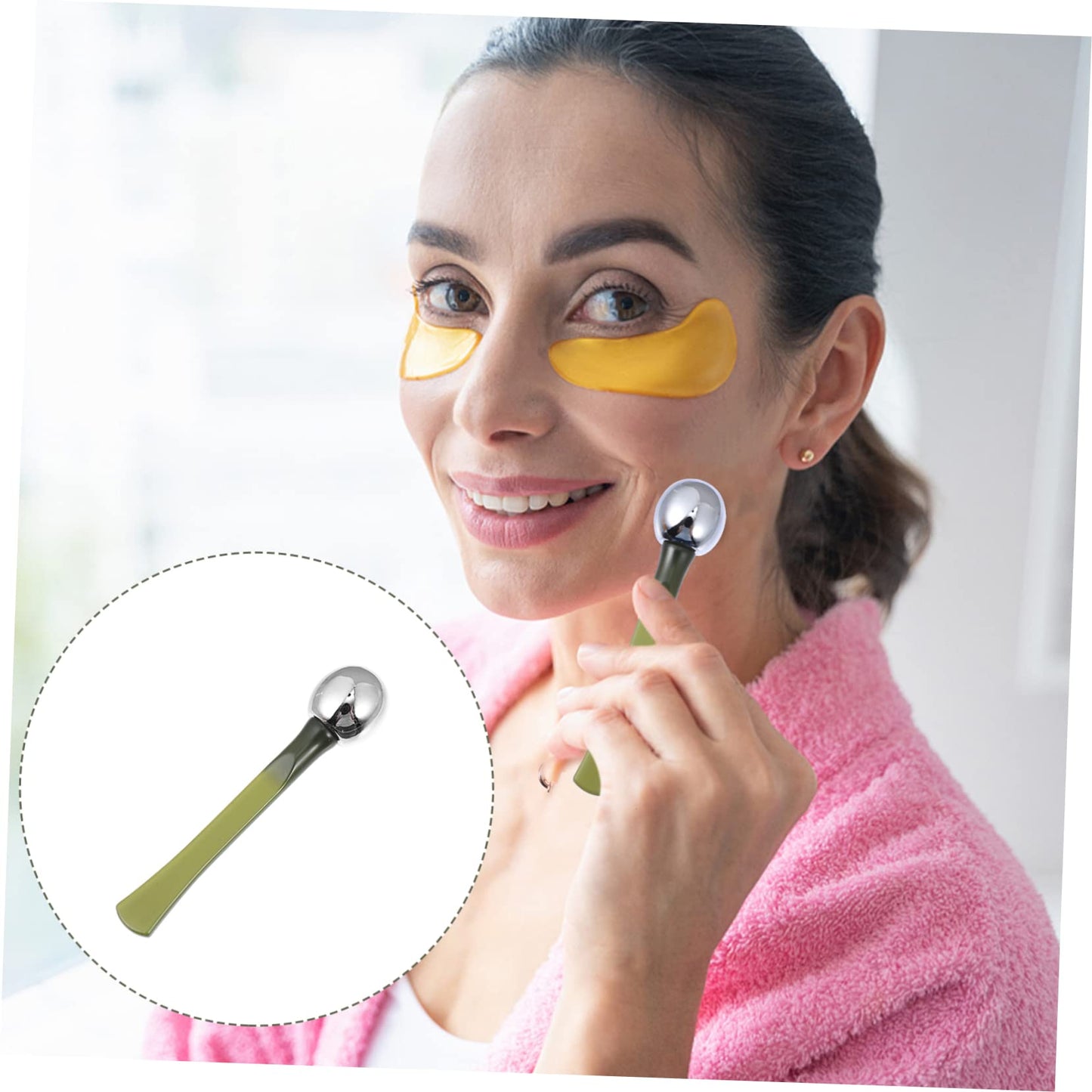 Eye Cream Roller Stick 6pcs Eye Cream Applicator Massage Sticks Massage Wand E Roller for Puffy s and Dark Circles Applicator