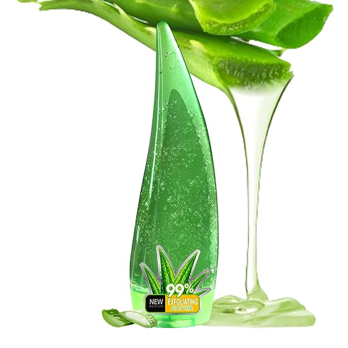 Aloe Vera Gel for Face & Body,Hydrating Travel Size Pure Aloe Vera Gel Face Moisturizer for All Skin Type,No-sticky Long Lasting Refreshing Moisturizing Fast Absorbing Aloe Cream Gel,4.23 oz