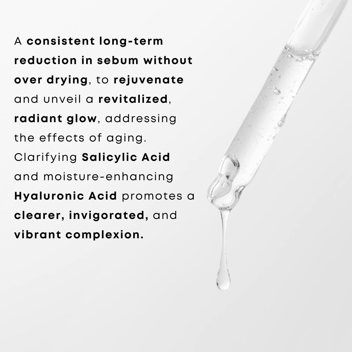 Niacinamide Serum - Minimizes Appearance of Pores, Balances Sebum Without Drying Skin, and Strengthens Moisture Barrier with Salicylic Acid and Hyaluronic Acid For Face - 1 oz by Georgette Klinger