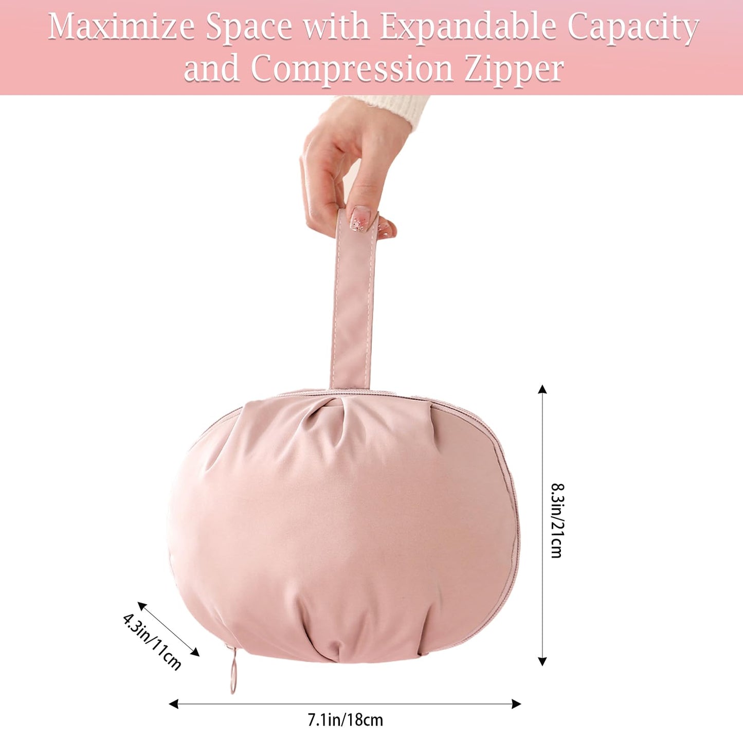 Travel Underwear Packing Cube for Women – Portable Luggage Organizer, Multi-Compartment Storage Bag for Clothes, Bras, and Accessories, Ideal for Suitcases and Carry-Ons