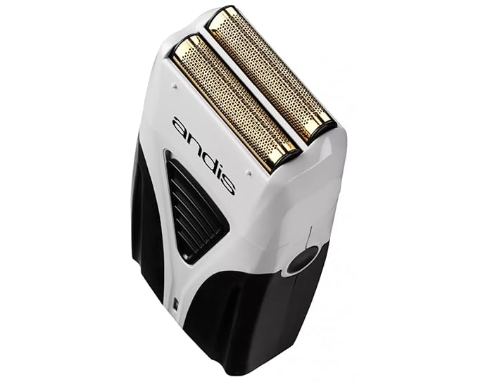 Andis TS-2 17255 Pro Foil Lithium Titanium Foil Shaver, Cord/Cordless, Smooth Shaving Cordless Shaver with Charger, Black