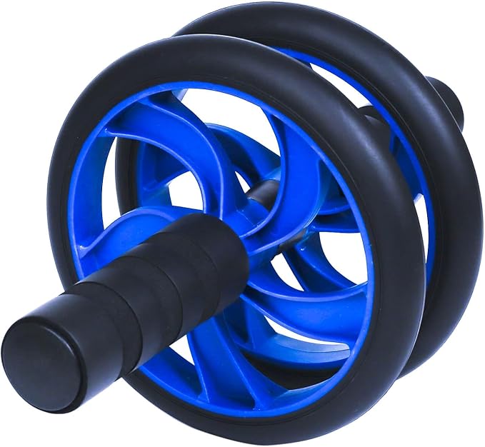 AB Wheel Roller, Exercise Abdominal Fitness Wheel, Work-out Strength-Training Roller, 11"W