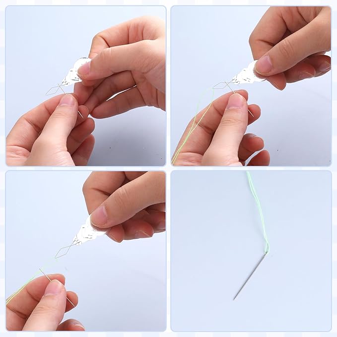 AHQiZFX 40 Pack Mini Travel Sewing Kit, Portable Sewing Tool Kits, Beginner Emergency Sewing Repair Kit with Threads Scissors Hand Sewing Needles, Plastic Sewing Kit, DIY Sewing Supplies (4 Colors)