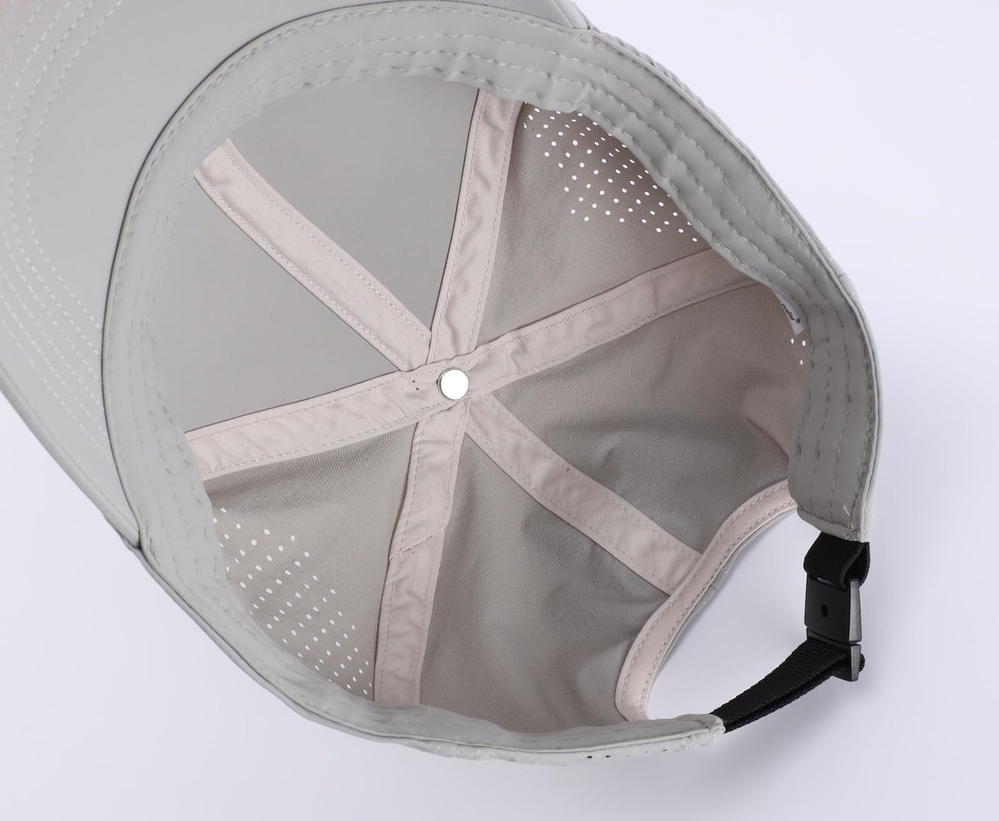 Home Prefer UPF50+ Water Repellent Quick Dry Sun Hat Outdoor Sports Golf Baseball Cap for Men Women Light Grey Large