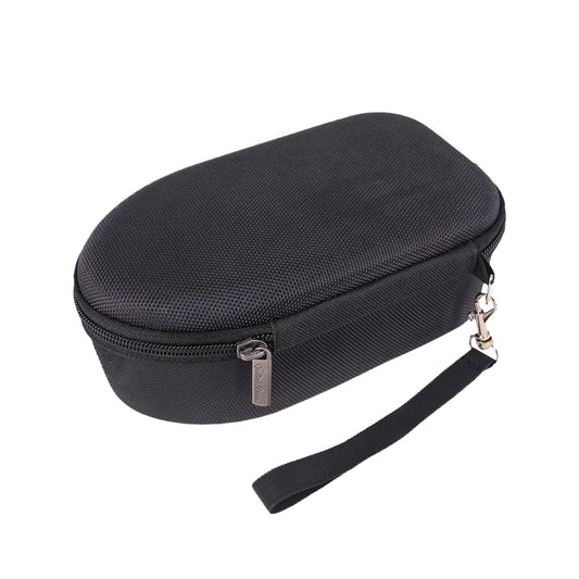 The Quilted Bear Mini Steam Iron - Lightweight Mini Travel Iron for Effortless Quilting & Wrinkle-Free Clothes with Hard Shell Case - Travel Steamer Craft Press for Clothes & Crafts (Black)