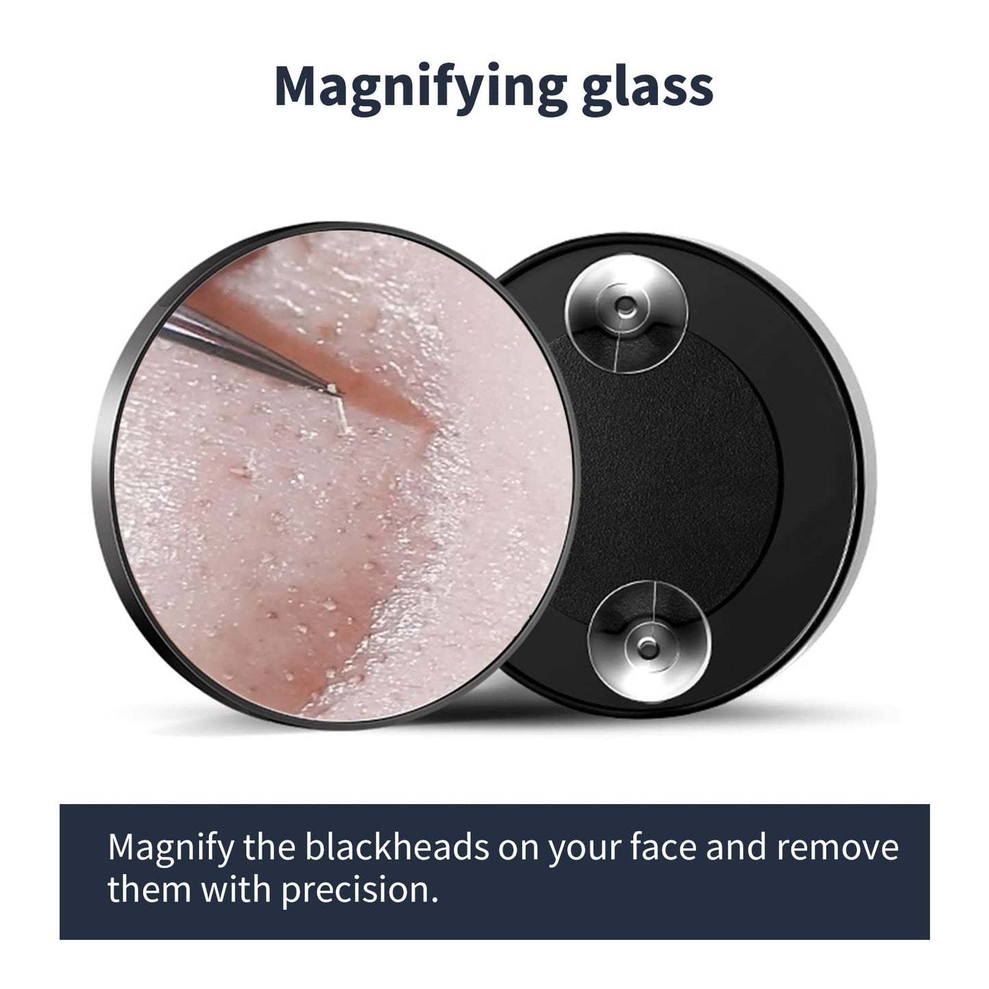 2025 Professional Pimple Popper Tool Kit - 22 PCS Blackhead Remover Tools for Acne and Zit Popping Comedone Extractor with Magnifying Glass