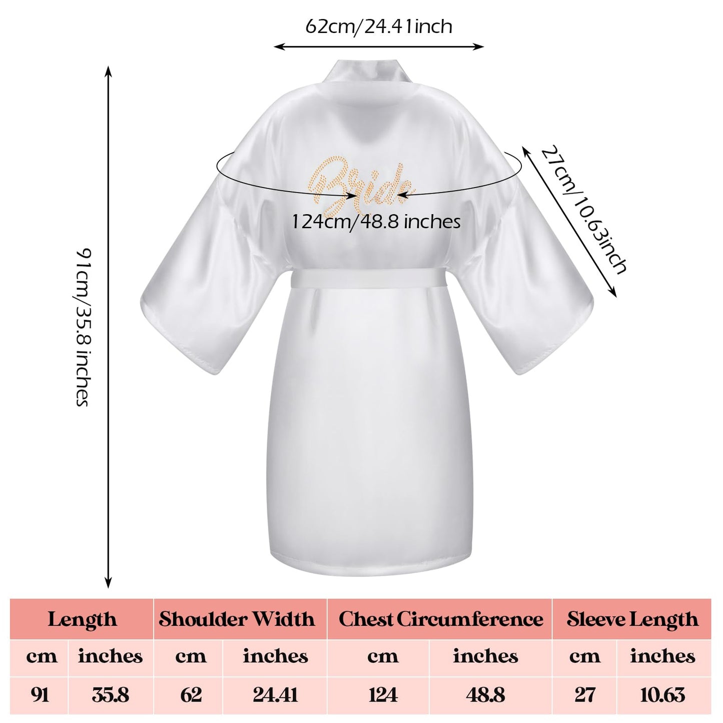 Toulite 6 Pcs Bridal Shower Gift Set Including Slide Slippers Wedding Tote Pearl Rhinestone Cosmetic Bag Bridal Robe Wedding Tumbler Ceramic Jewelry Dish Tray for Engagement Bachelorette Party