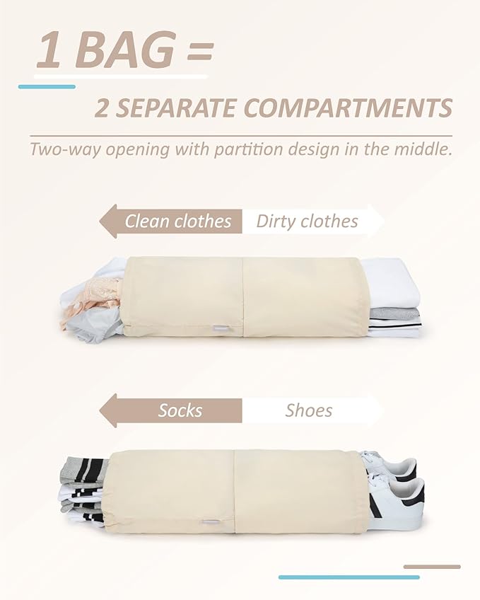 BAGSMART 6 Set /4 Set/2 Set Compression Packing Cubes for Travel, Lightweight Luggage Organizer Bags, Durable Space Saver Bags Travel Essentials