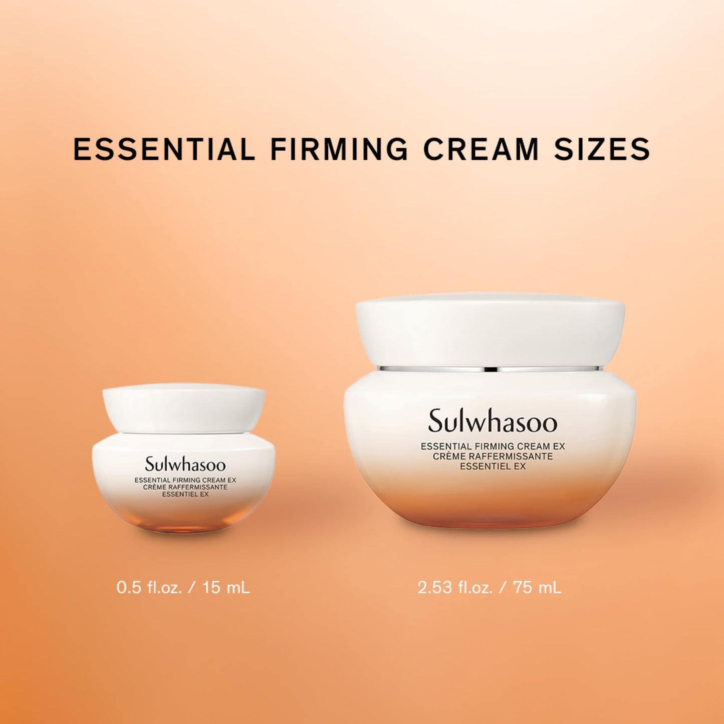 Sulwhasoo Essential Firming Cream - A hypoallergenic, whipped moisturizing cream that visibly improves firmness. Packaging May Vary