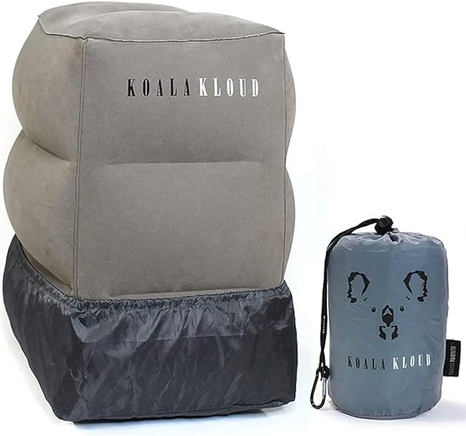 Koala Kloud Inflatable Foot Rest Pillow – for Toddlers & Kids, Ideal for Flights, Car Seats, or Under Desk Use