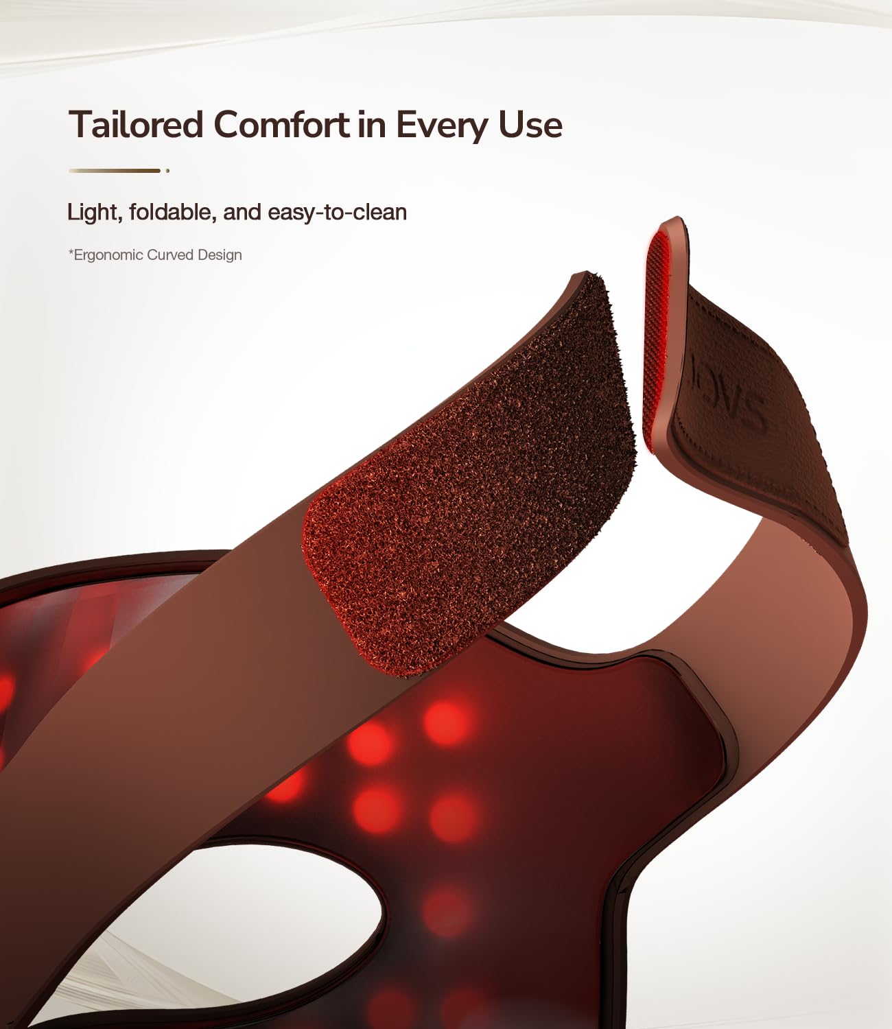 JOVS 4D Laser Therapy Mask for Face, LED Red Light Therapy Face Mask with 4 Wavelengths for Deep Anti-Aging, Precision Anti-Wrinkle, Skin Firming & Radiant Glow, 6x More Powerful Than LED