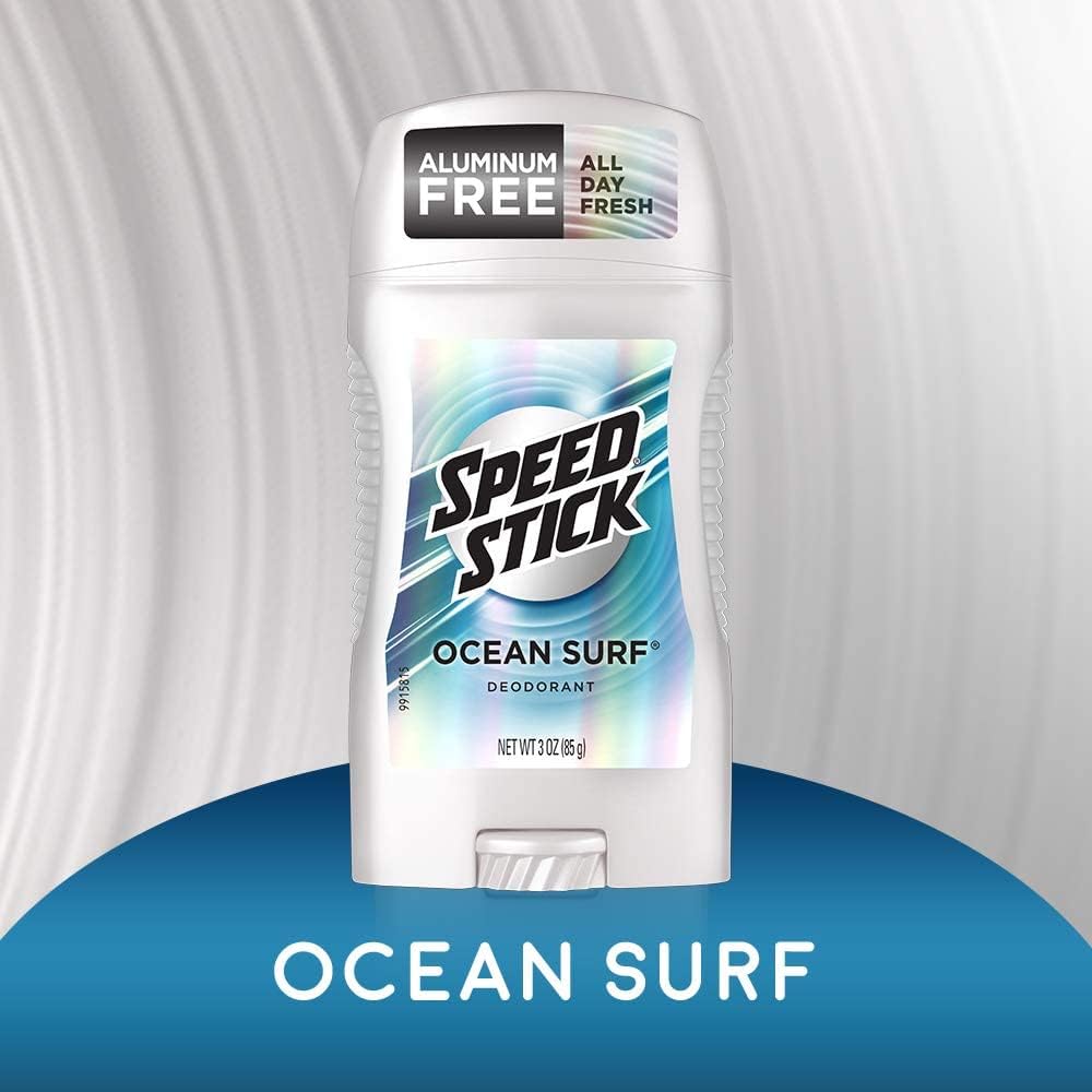 Speed Stick Deodorant for Men, Ocean Surf - 3 ounce